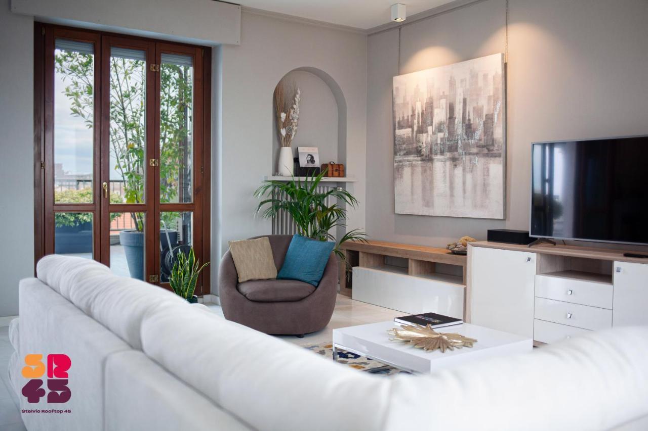 Stelvio Rooftop - Penthouse Skyline With Terrace And Jacuzzi Appartement Milan
