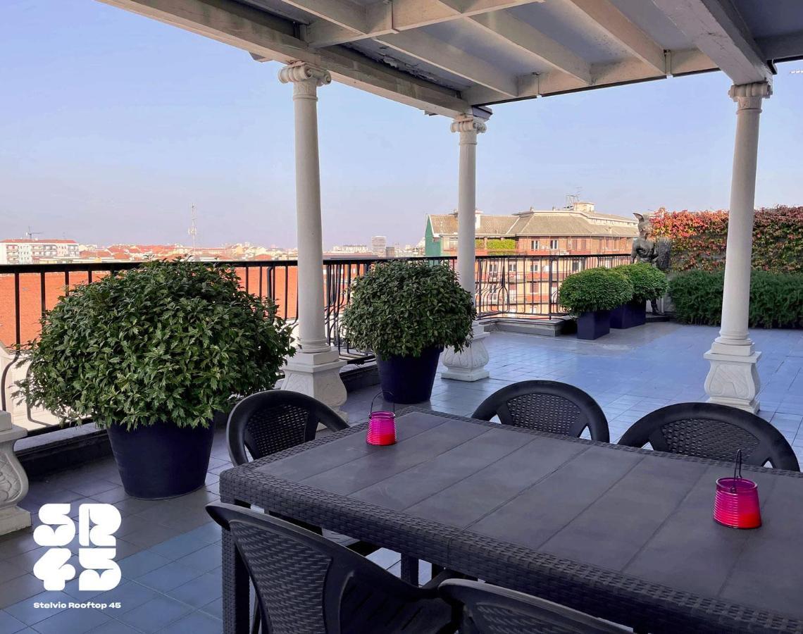 Stelvio Rooftop - Penthouse Skyline With Terrace And Jacuzzi Appartement Milan